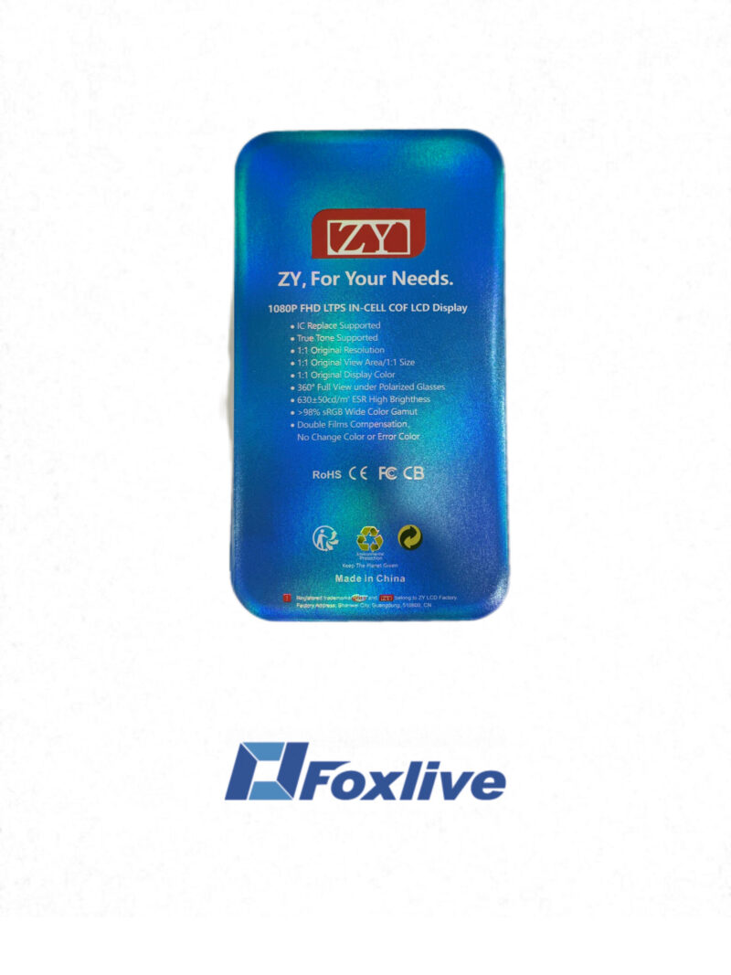 Pantalla Compatible iPhone 13 Completa LCD + Táctil marca ZY serie INCELL-COF - Imagen 2