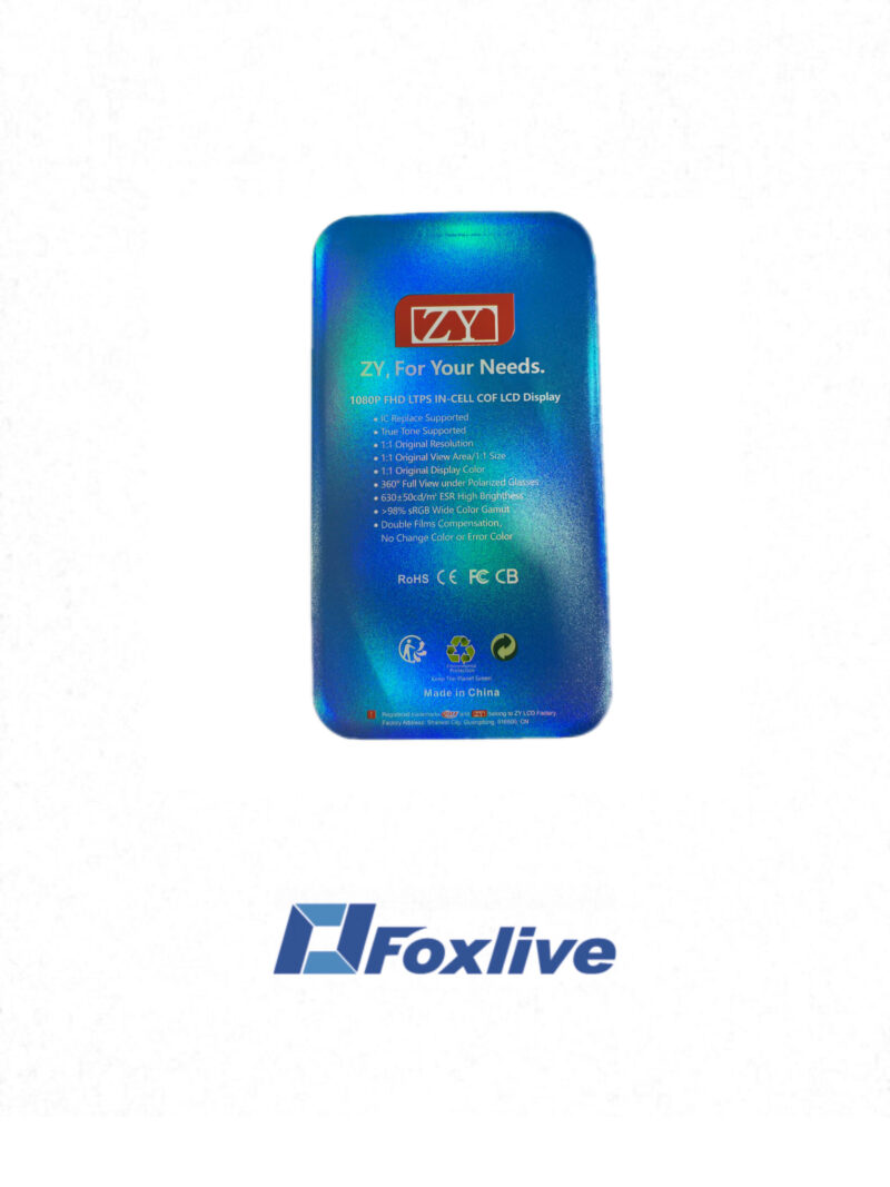 Pantalla Compatible iPhone XR Completa LCD + Táctil marca ZY serie INCELL-COF - Imagen 2