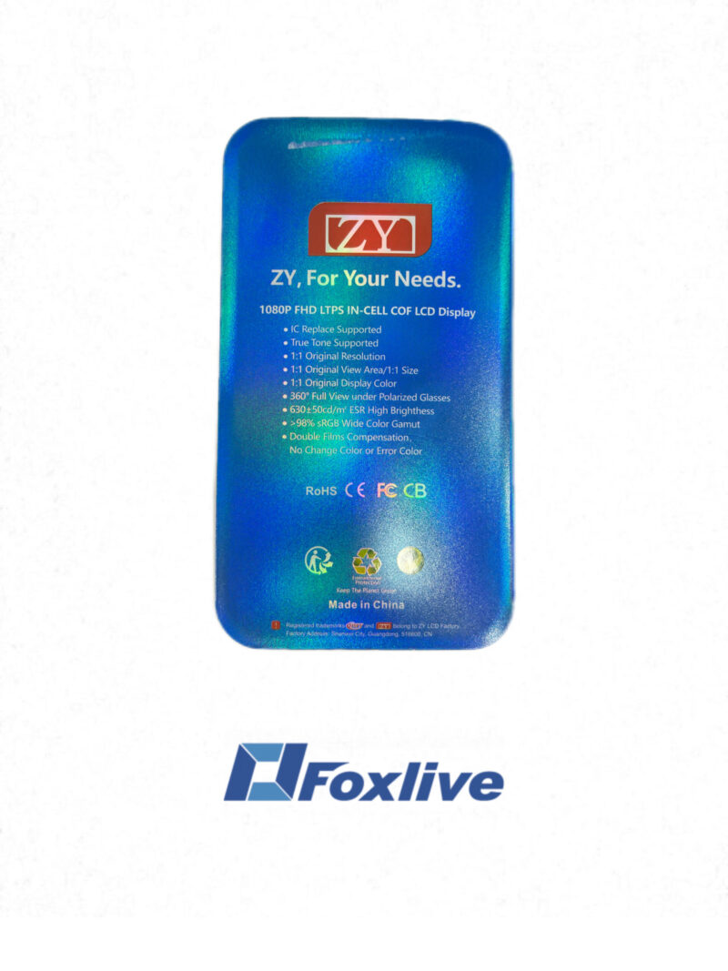 Pantalla Compatible iPhone 15 Completa LCD + Táctil marca ZY serie INCELL-COF - Imagen 3