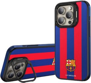 FCB IPHONE CASE MAGNETIC IP16 PRO MAX BLUE & GARNET STRIPES